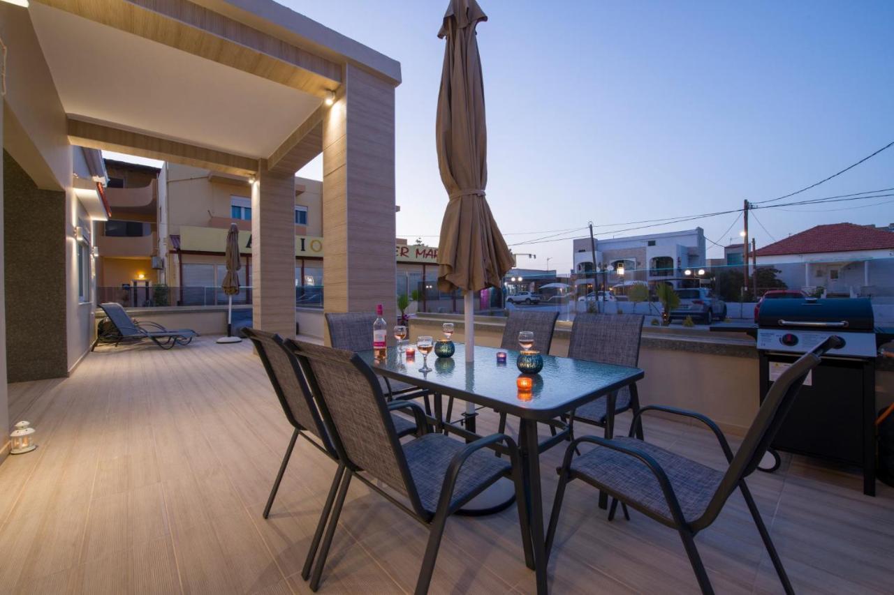 Luxury Eva-mari With Jacuzzi, 50m From The Stalós