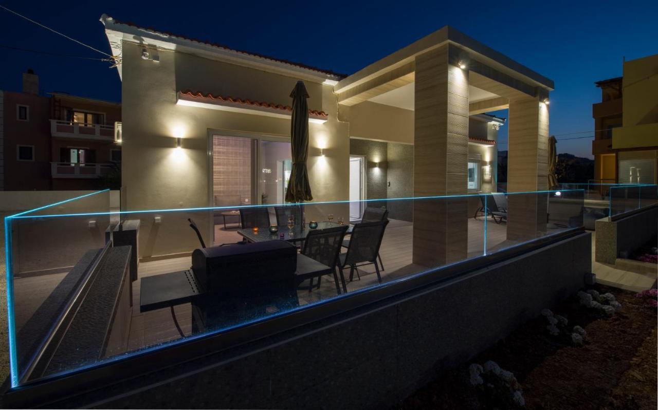 Luxury Eva-mari With Jacuzzi, 50m From The * Stalós