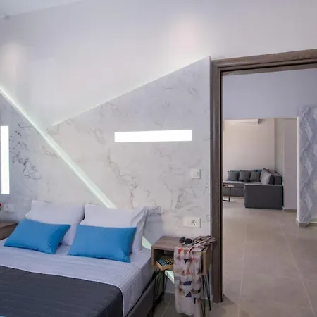 Luxury Villa Eva-Mari With Jacuzzi, 50M From The Beach Stalos Exterior photo