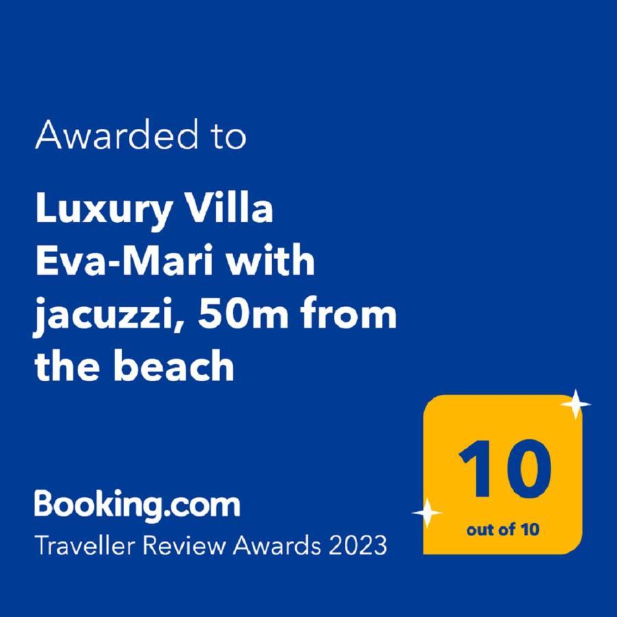 Luxury Eva-mari With Jacuzzi, 50m From The * Stalos